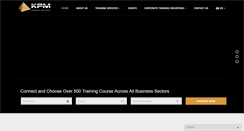 Desktop Screenshot of kpmlearnings.com